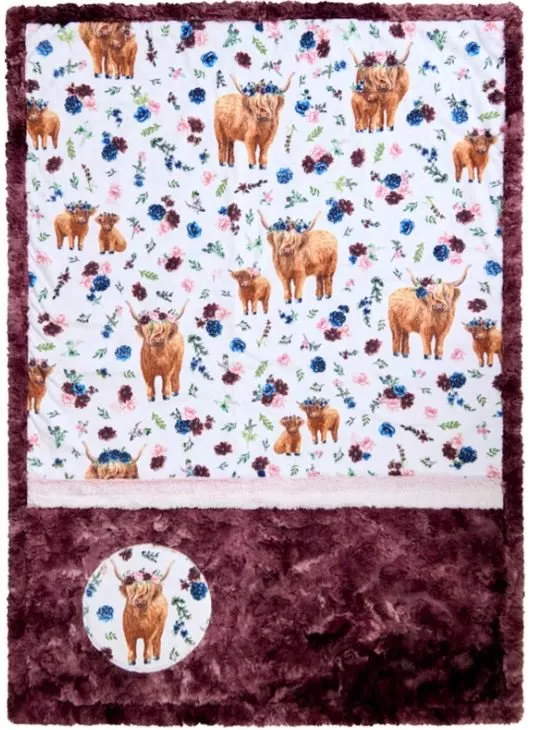Cuddle Kit Petal Pastures Lullaby Highland Cow