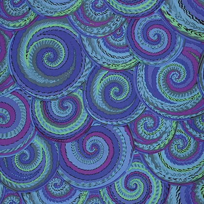 Curly Baskets - Cobalt