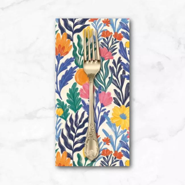 cyprus-fruity-floral-in-multi-dinner-napkin Cyprus, Fruity Floral in Multi, Dinner Napkin