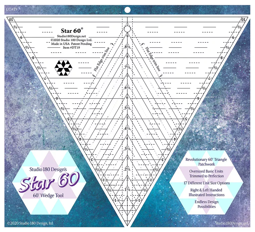 Deb Tucker's Star 60 Degree Ruler
