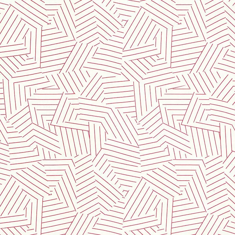 DECONSTRUCTED STRIPE RED