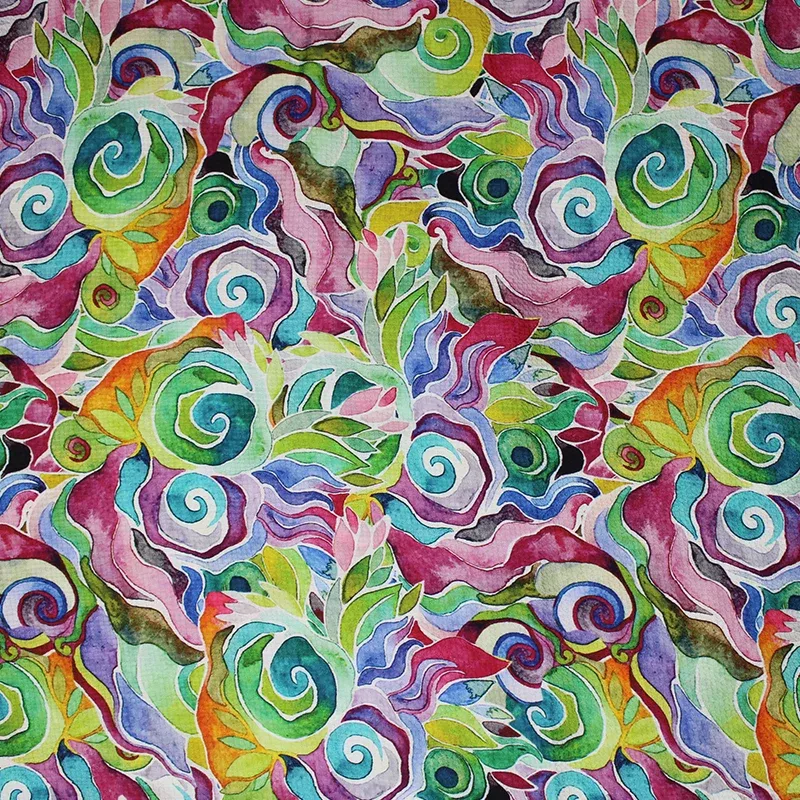 Digital Bubble - 56" - 97% Polyester, 3% Spandex
