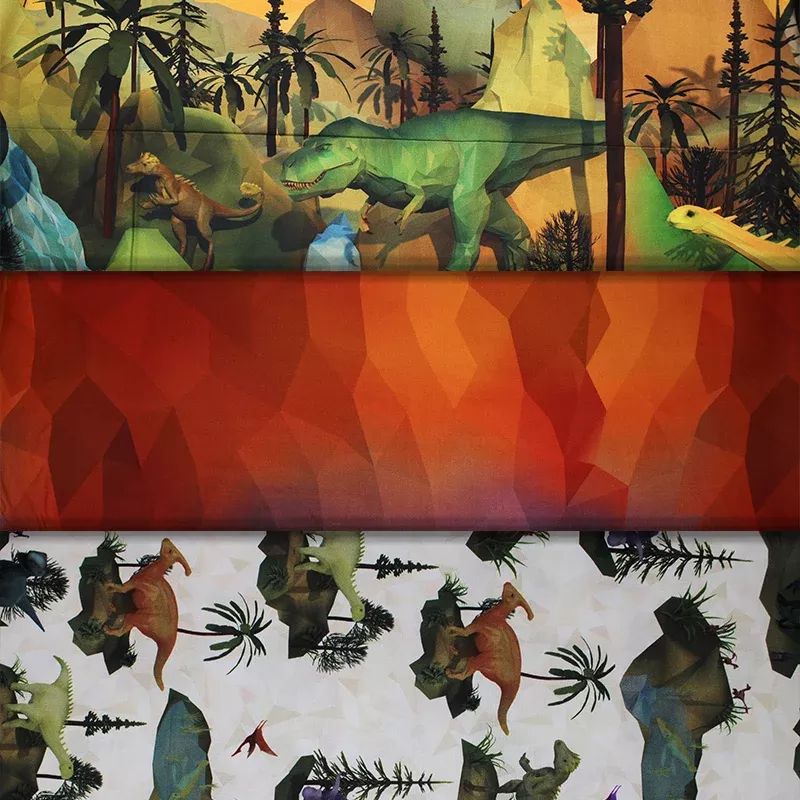 Dino Mite - 45" - 100% Cotton