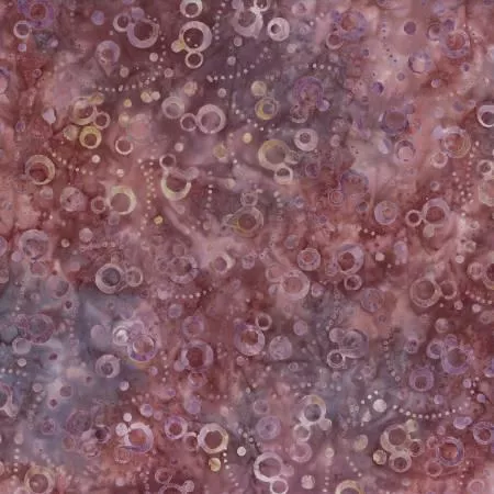 Dotty Toss Batik Tan Purple