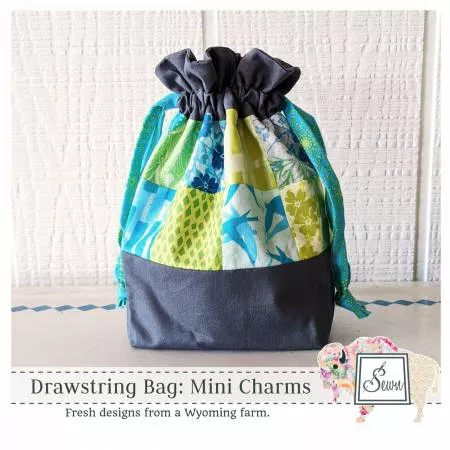 drawstring-bag-mini-charms-pattern Drawstring Bag: Mini Charms Pattern