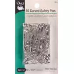Dritz Curved Safety Pins Size 2 40 CT.