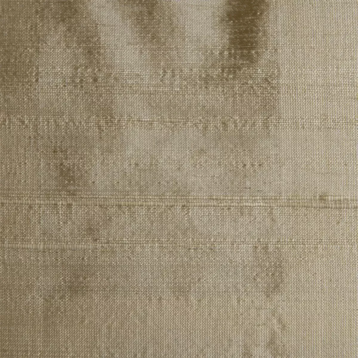 Dupioni Sari —Taupe Color—Pinch Pleated Curtain Panel