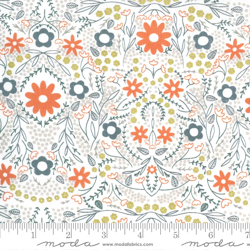 Dwell Possibility Full Bloom Ivory Metallic 48312 19M
