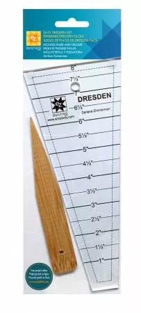 Easy Dresden Ruler Set