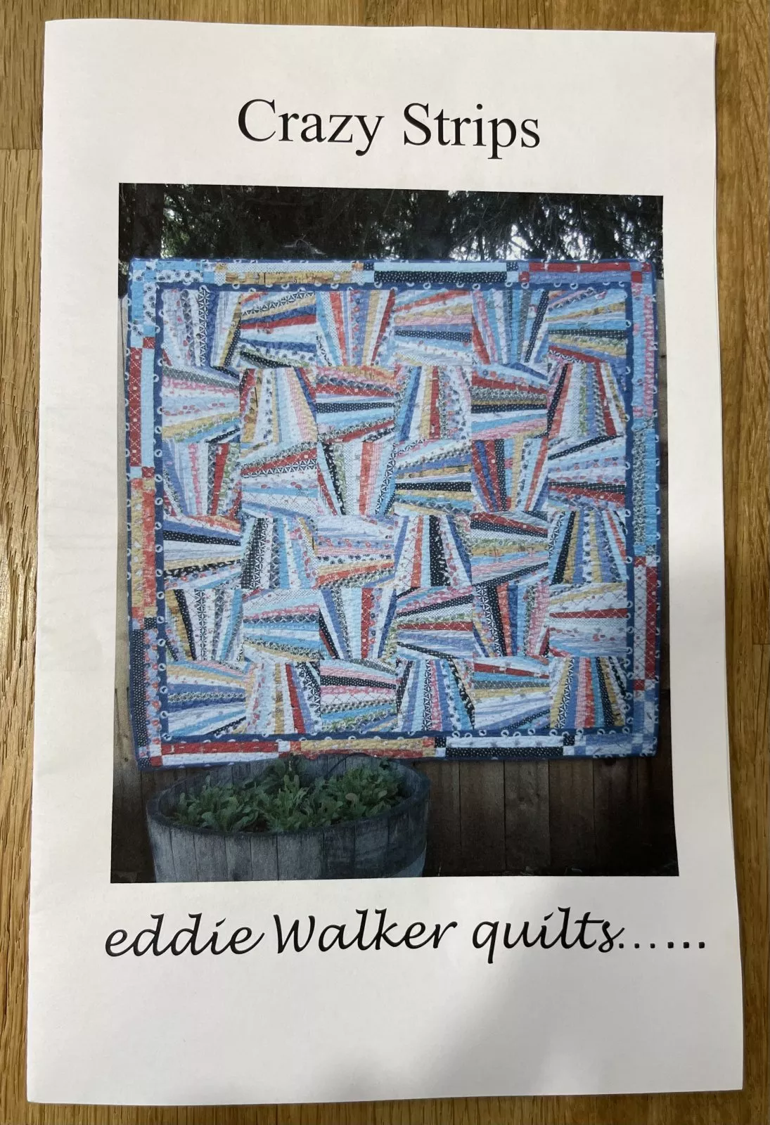 Eddie's Crazy Strips Quilt