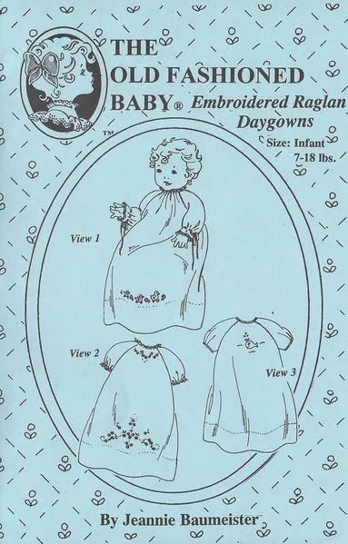 embroidered-raglan-daygowns Embroidered Raglan Daygowns
