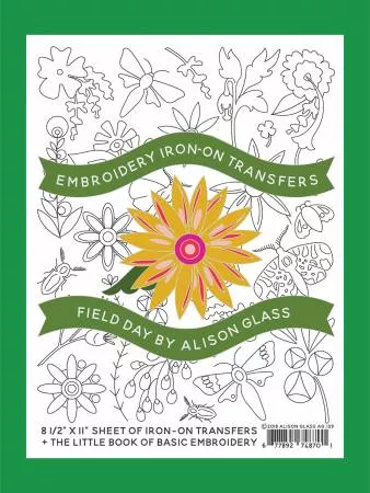 Embroidery Iron-On Transfers Field Day