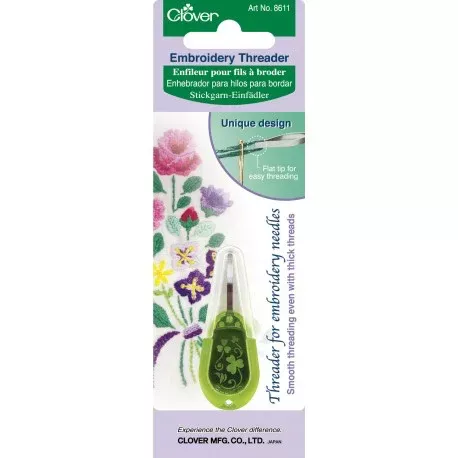 embroidery-needle-threader-clover Embroidery Needle Threader, Clover