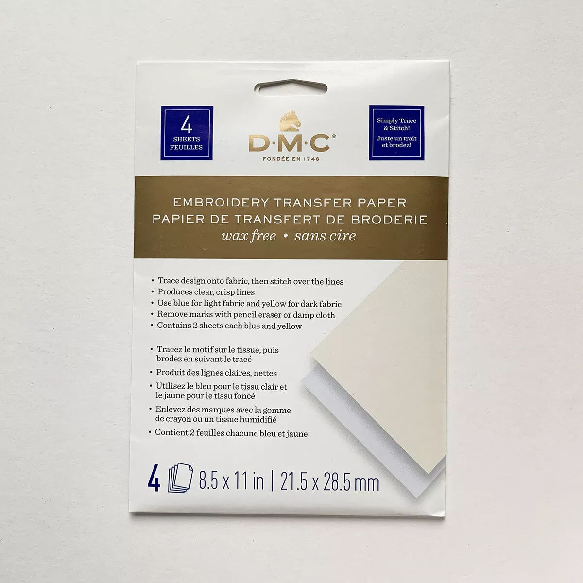 Embroidery Transfer Paper by DMC