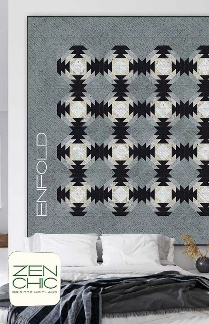 enfold-quilt-pattern-by-zen-chic Enfold Quilt Pattern by Zen Chic