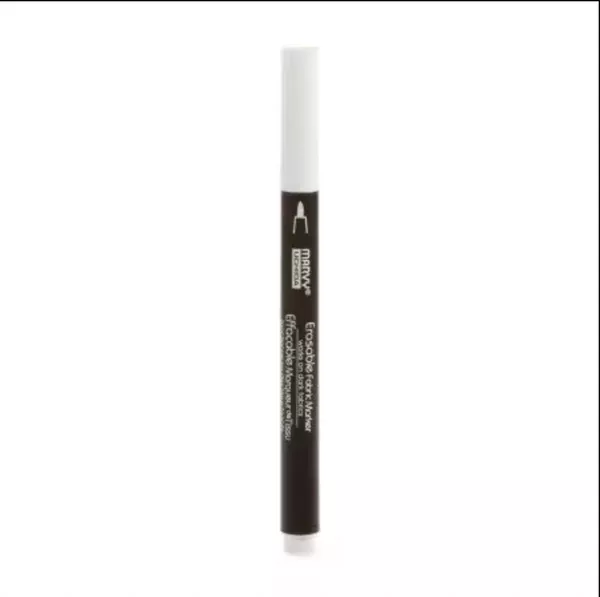 erasable-fabric-marker-white Erasable Fabric Marker White