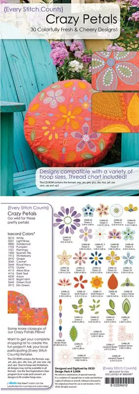 every-stitch-counts-crazy-petals Every Stitch Counts Crazy Petals