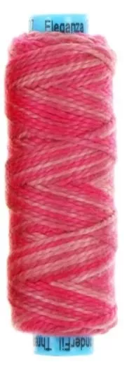 EZM27 3wt Pink Lemonade Eleganza Variegated Thread