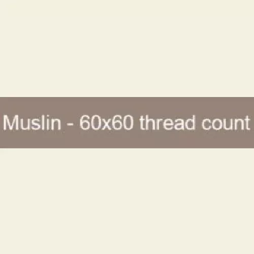 Fabric, Muslin 60 Count Basic in Natural, 100% Cotton, by the Half-Yard