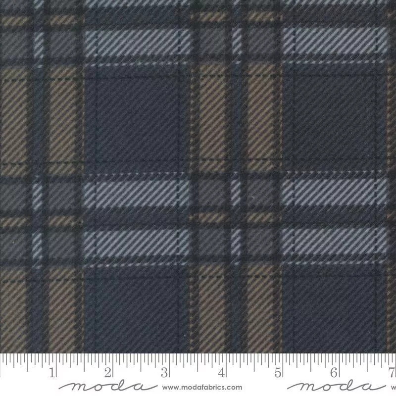 Farmhouse Flannels III Graphite Pew 49278-25F