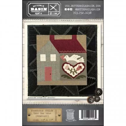 Farmhouse Woolen Patchwork February