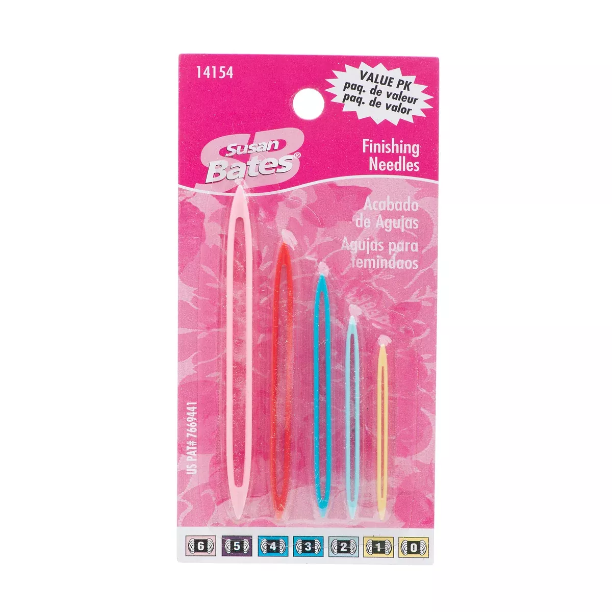 Finishing Needles - 5pcs - Susan Bates