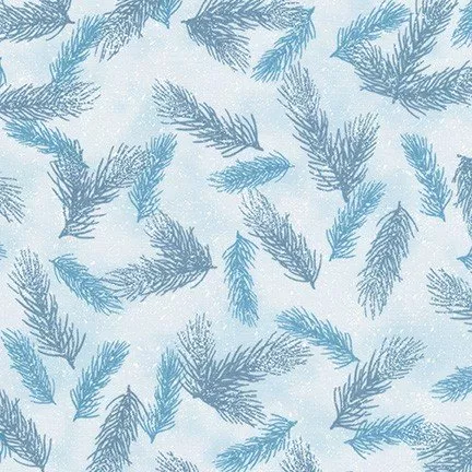 First Snow Pine Needles Winter