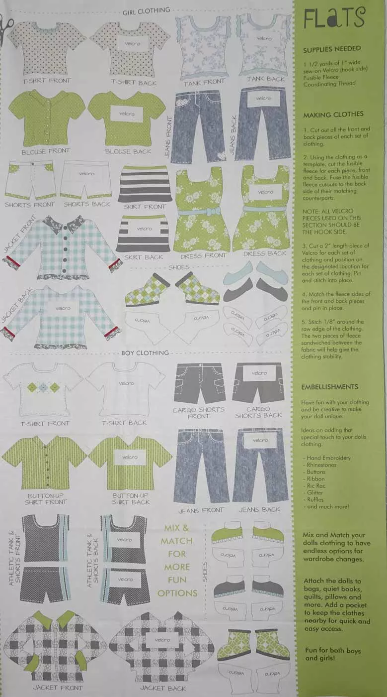 Flats Panel (Green)