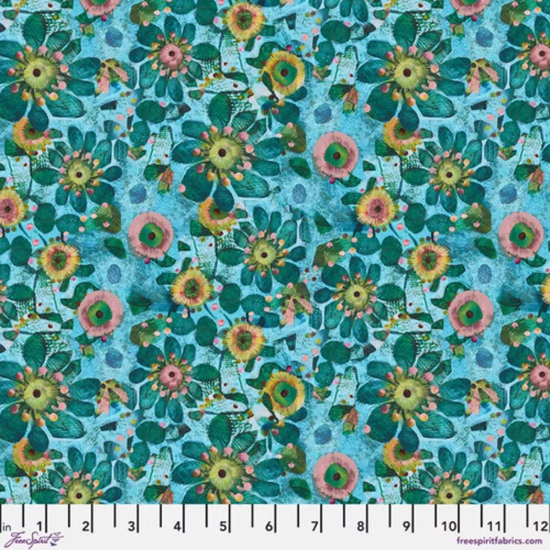 Fleur Turquoise by Este MacLeod