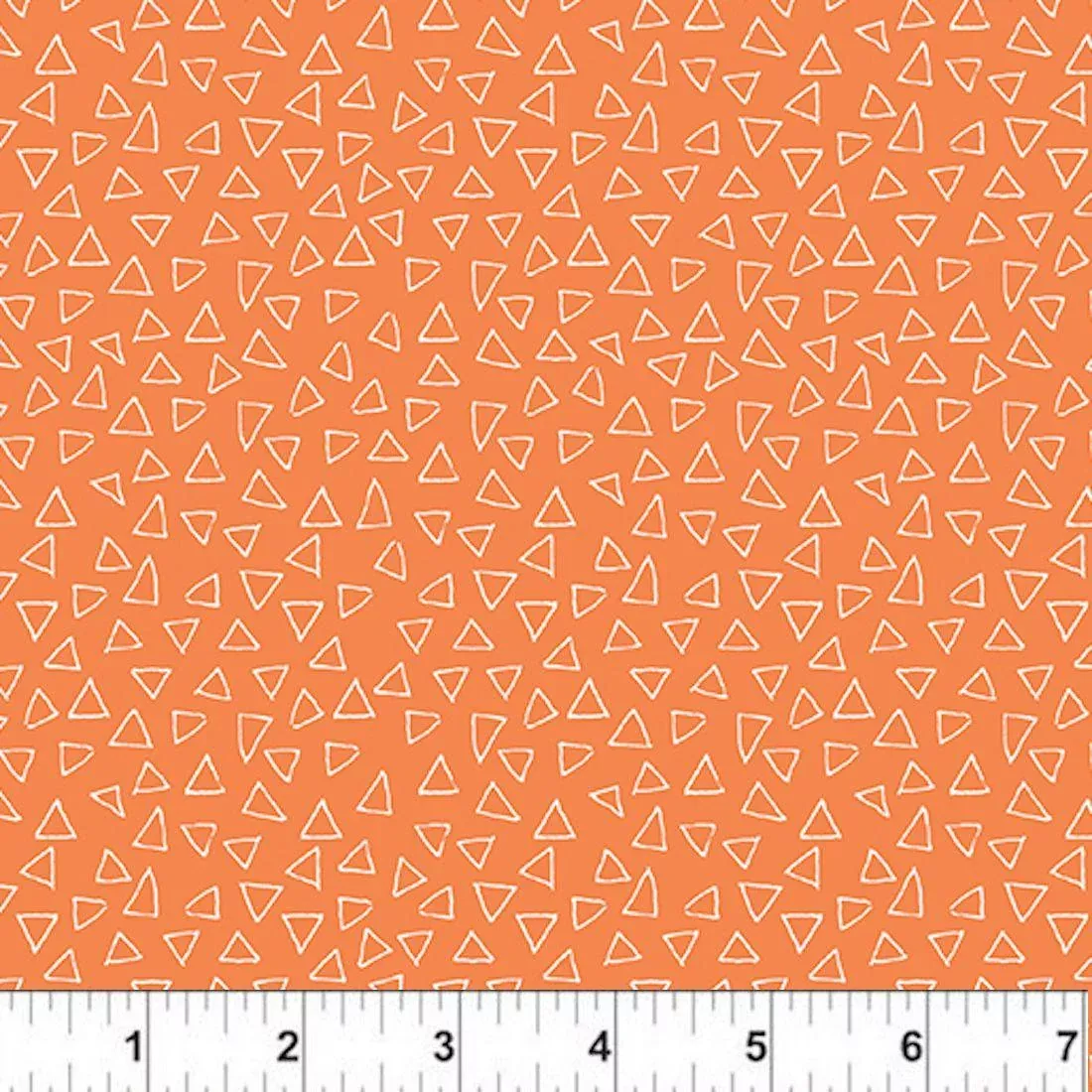floating-triangles-orange-by-terry-runyan Floating Triangles Orange by Terry Runyan