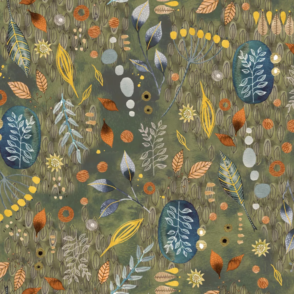flora-form-forage-in-labradorite-fabric-half-yards Flora & Form, Forage in Labradorite, Fabric Half-Yards