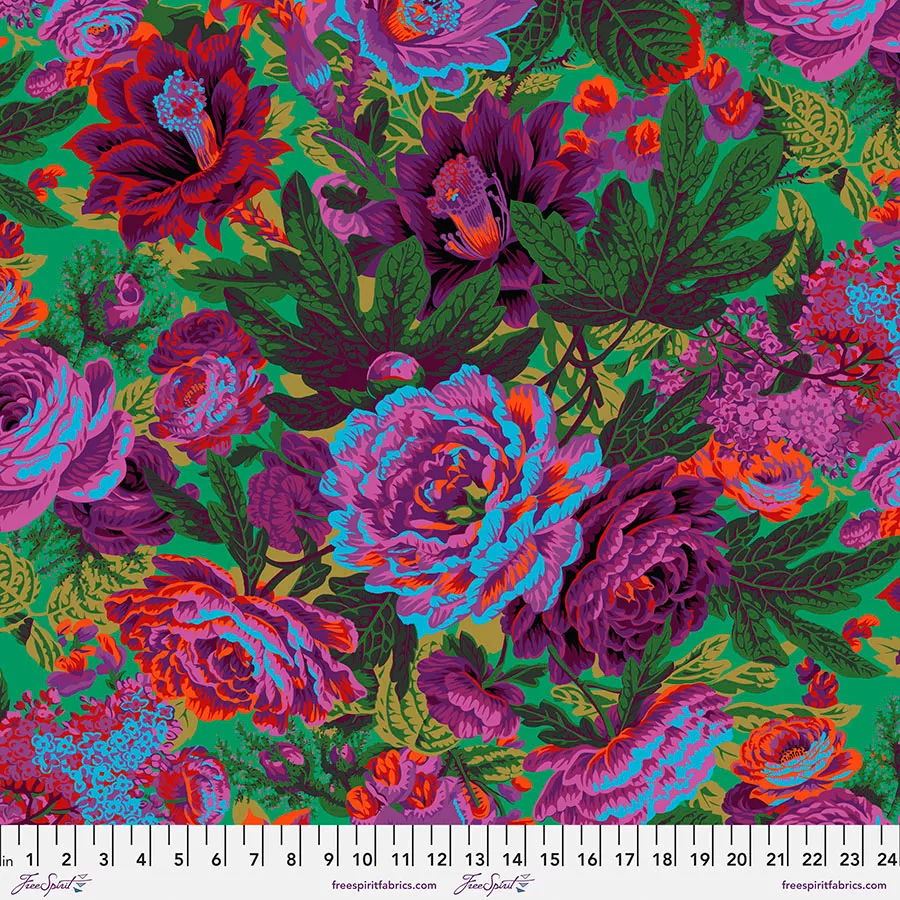 Floral Burst - Kaffe Fassett - Green