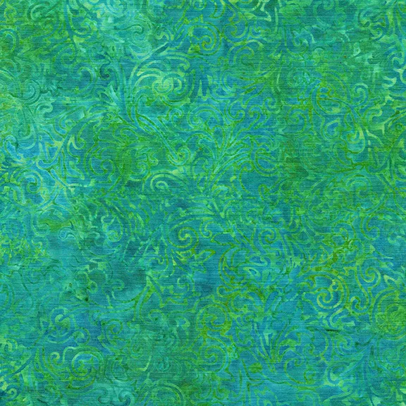 Flourish Swirl Multi Blue Green Marbles