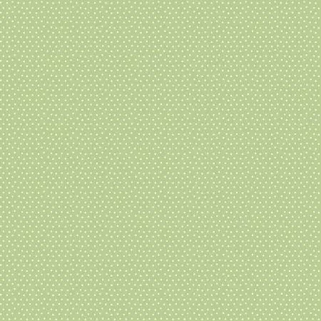 Flower Garden Dots Green