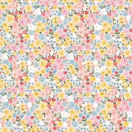 Flower Garden Floral Blush