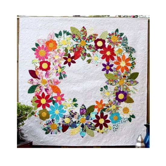 Flowering Wreath Quilt Pattern