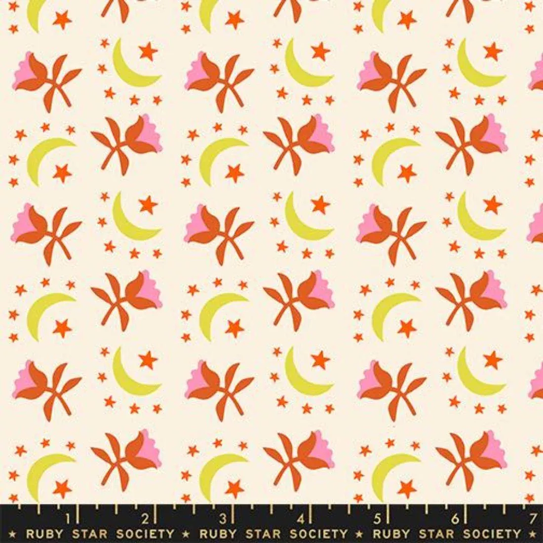 Flowers at Night Natural by Ruby Star Society