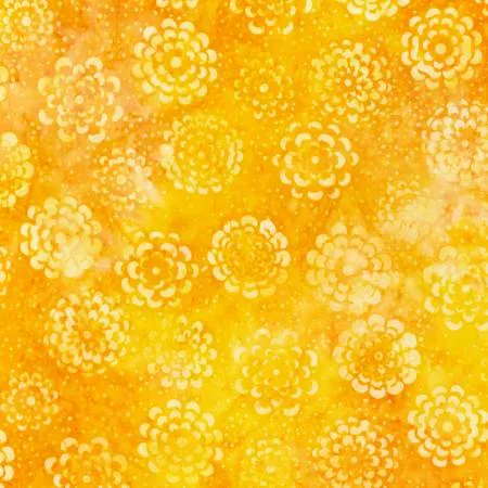 Flowers Marigold Batik
