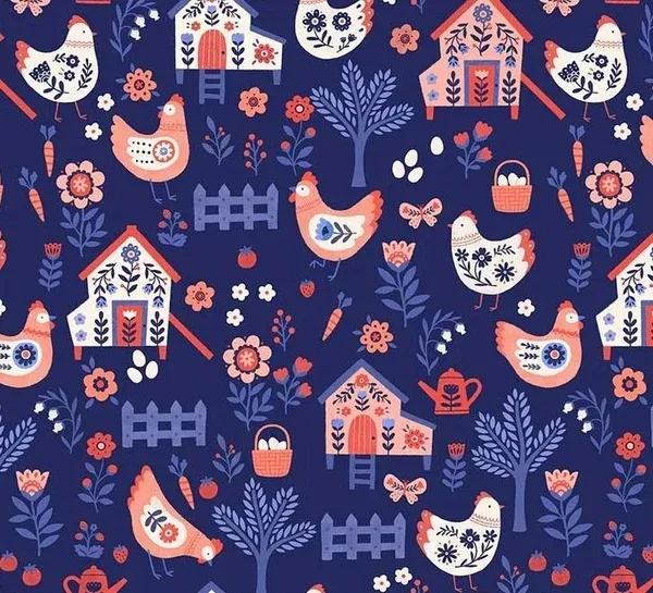 folky-chicken-55237-2-chicken-co-op-indigo Folky Chicken 55237-2 Chicken Co-op Indigo