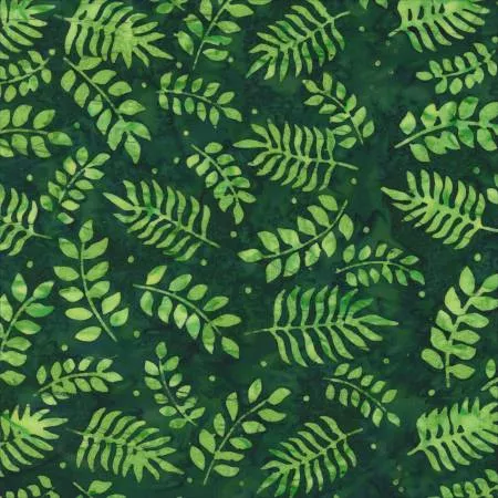 Forest Botanical Leaves Batik