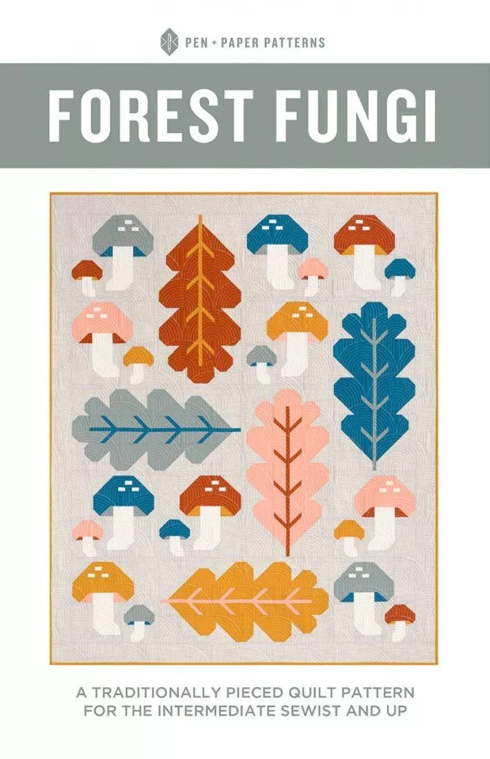 forest-fungi-quilt-pattern-by-pen-paper-patterns Forest Fungi Quilt Pattern by Pen + Paper Patterns