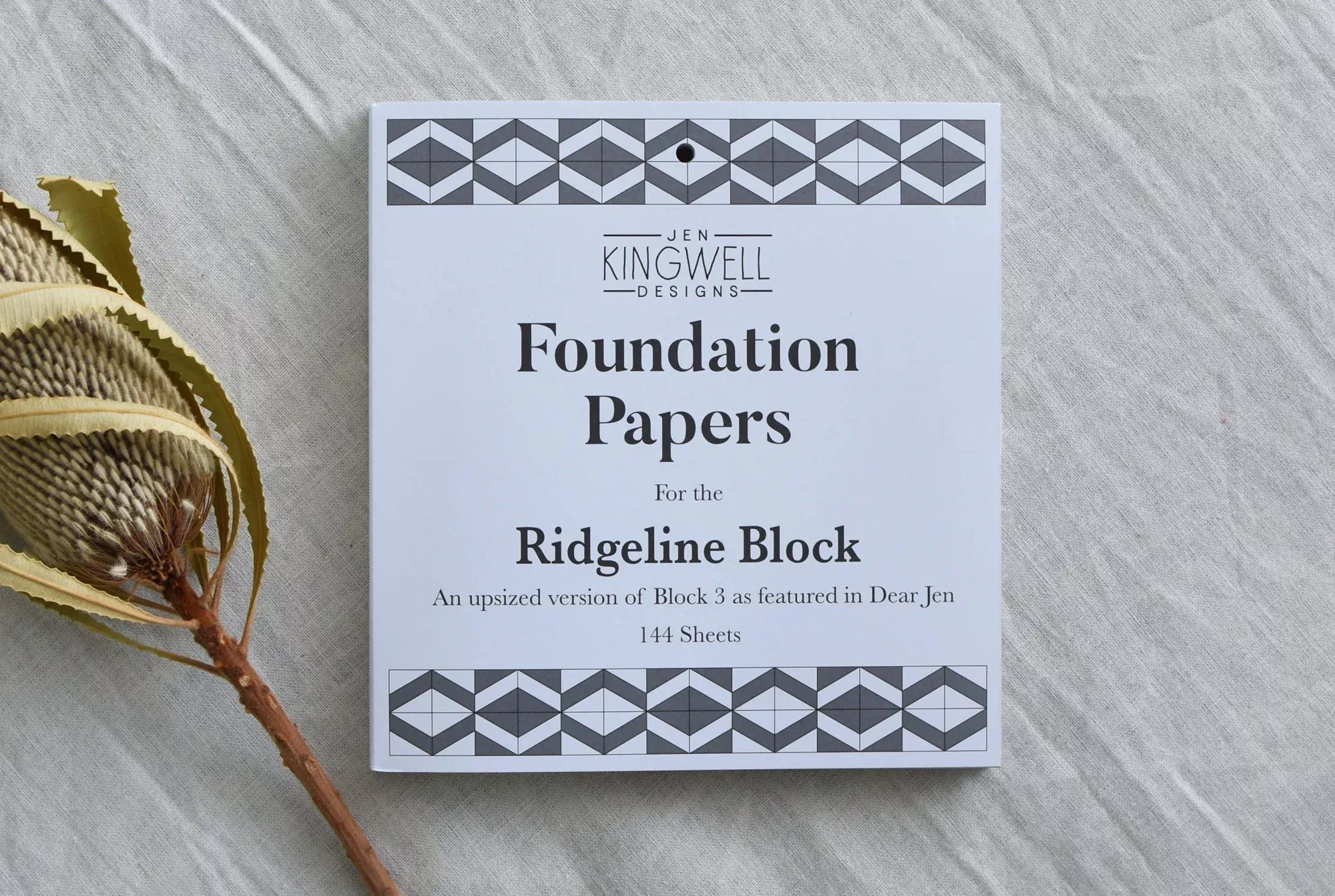 foundation-papers-12-ridgeline-block-jen-kingwell Foundation Papers 12" Ridgeline Block - Jen Kingwell