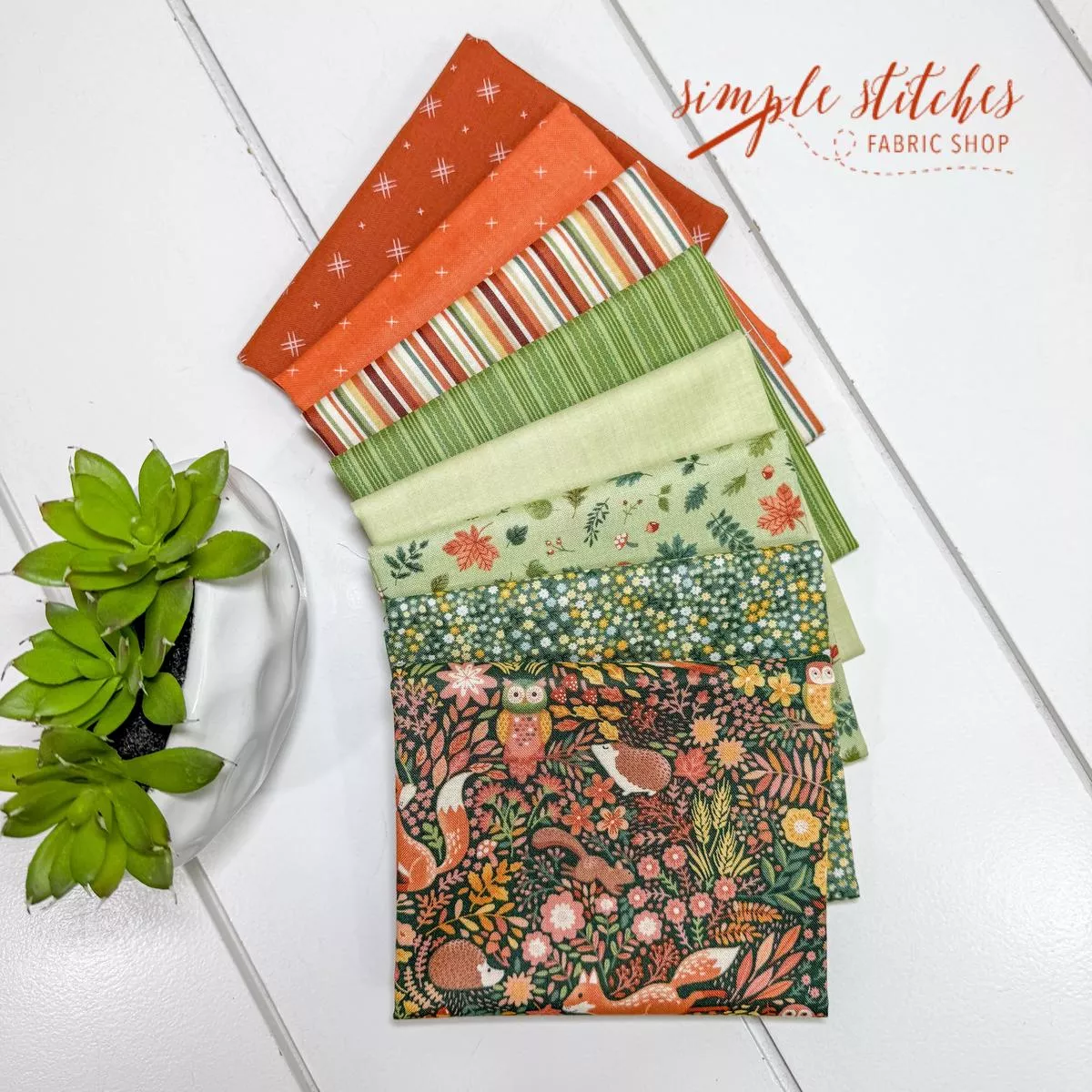 fox-garden-simple-bundle-8-fat-quarter-bundle Fox Garden Simple Bundle (8) Fat Quarter Bundle