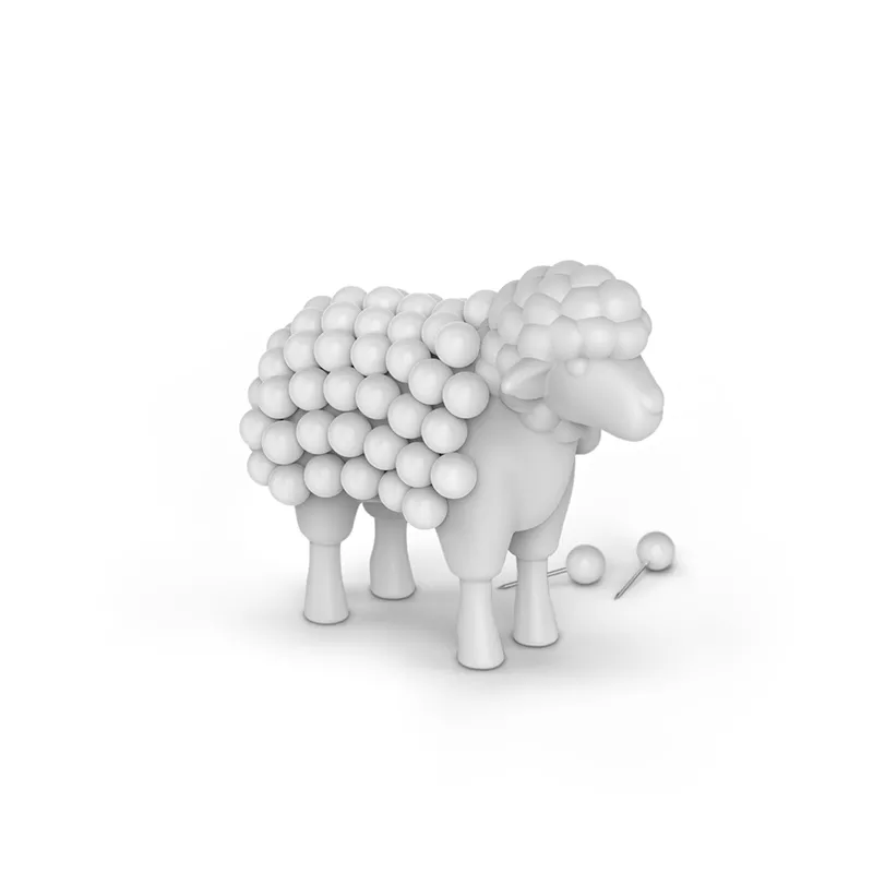 Fred PushPin Stuck on Ewe Sheep
