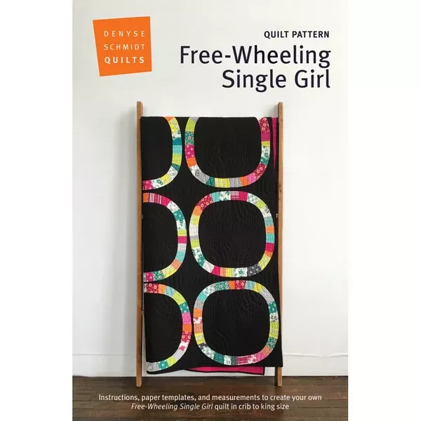 free-wheeling-single-girl-quilt-pattern Free-Wheeling Single Girl Quilt Pattern