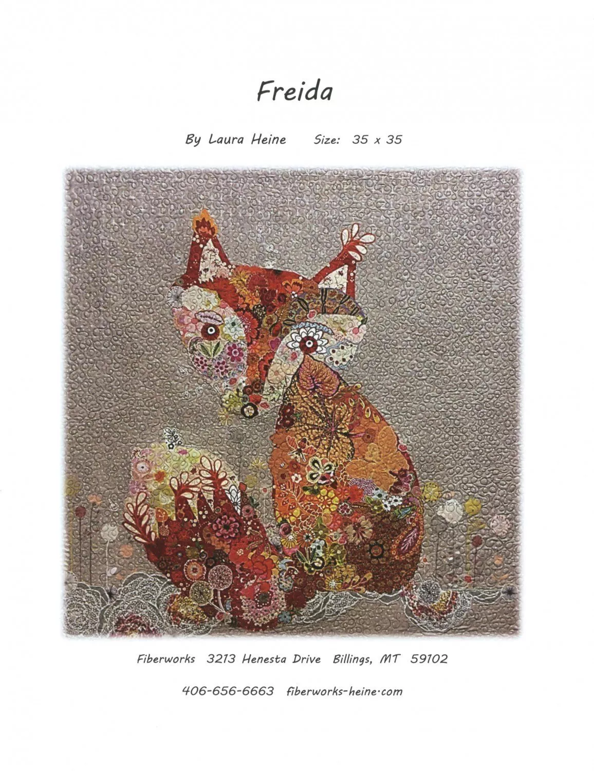 Freida (Fox) by Laura Heine - 35x35"