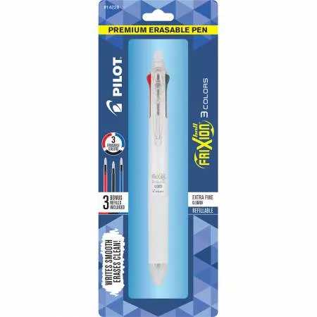 Frixion Ball 3 Extra Fine White with Refills 14228FX