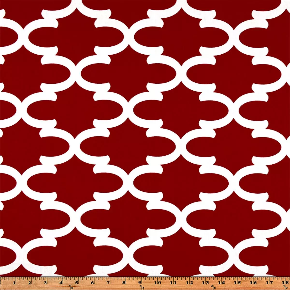 Fynn Lipstick White Fabric By Premier Prints