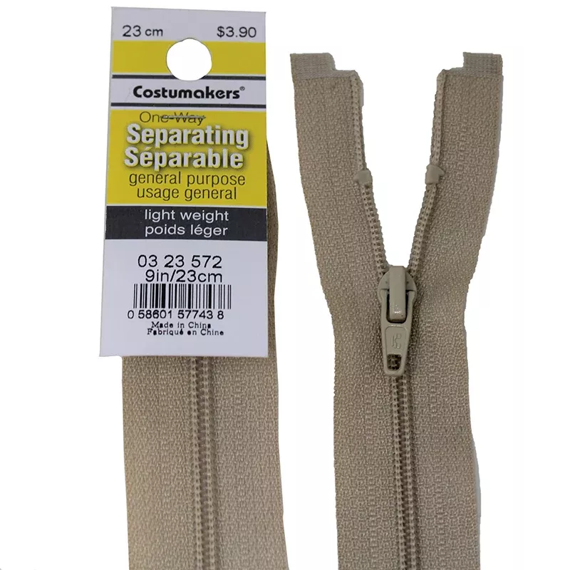 general-purpose-one-way-separating-zipper-light-weight General Purpose One Way Separating Zipper - Light Weight