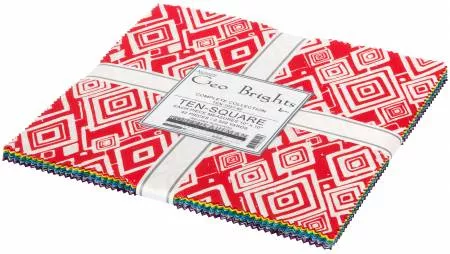geo-brights-batik-10-squares Geo Brights Batik 10" Squares